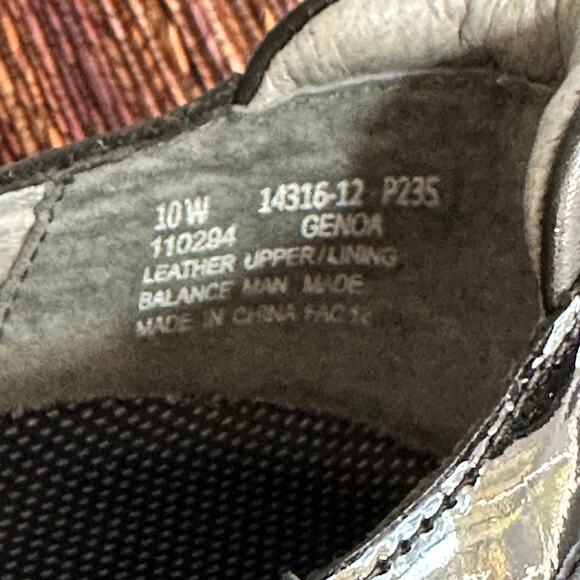 DREW GENOA BLACK ORTHAPEDIC COMFORT MARYJANES 10w wide - Picture 7 of 11